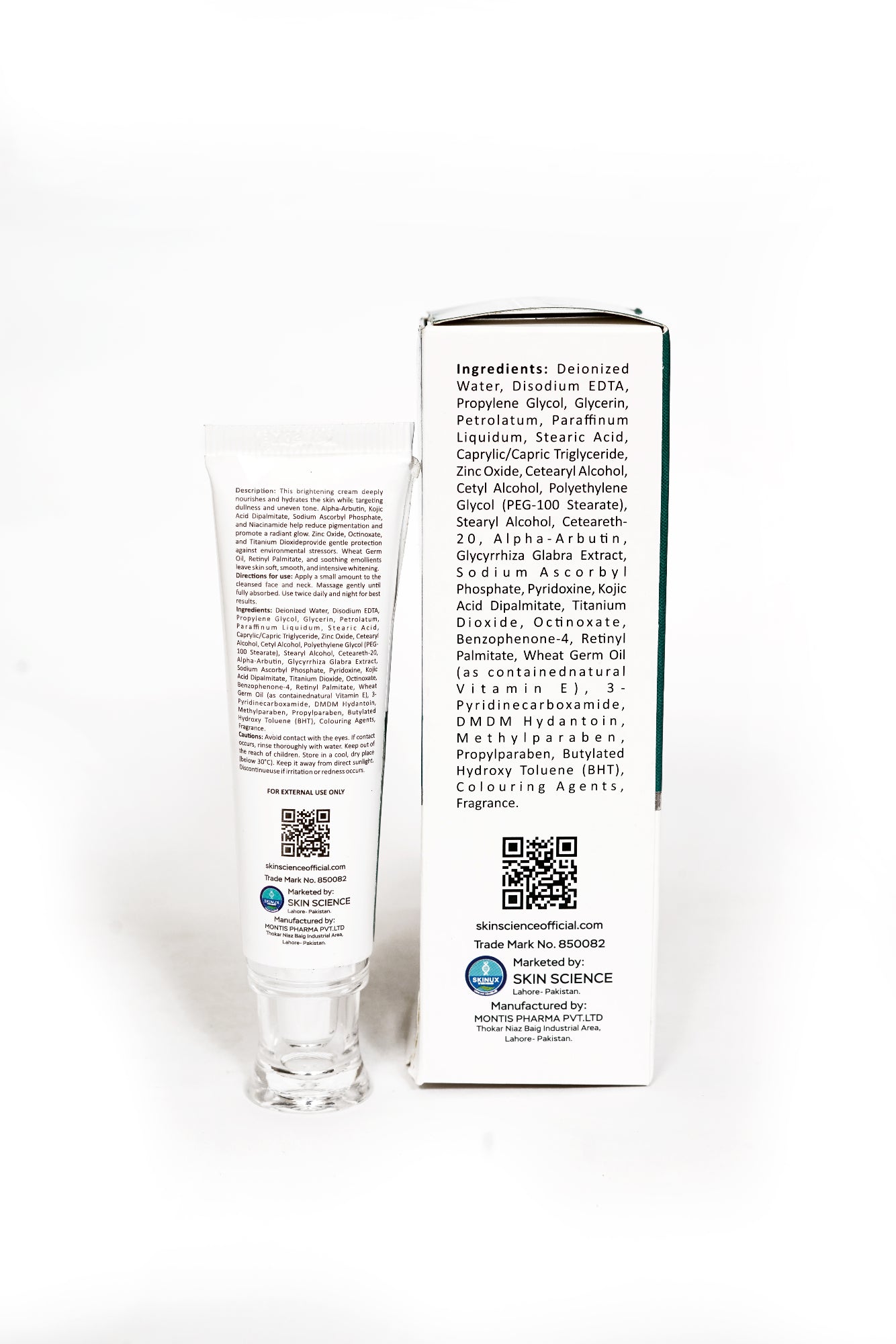 Skinux Brightening Cream 30g – Daily Moisturizing Cream